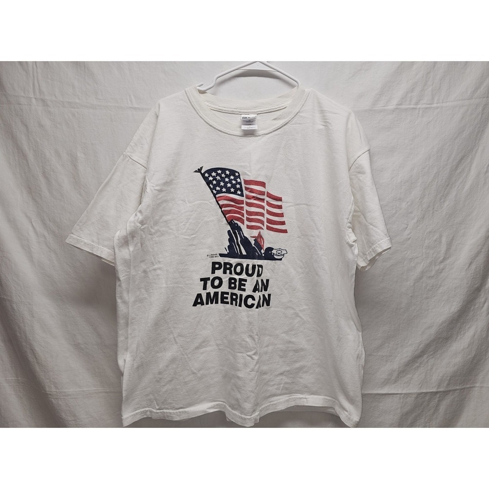 Proud to Be American 9/11 First Responder Flag T- Shirt XL - Picture 1 of 4